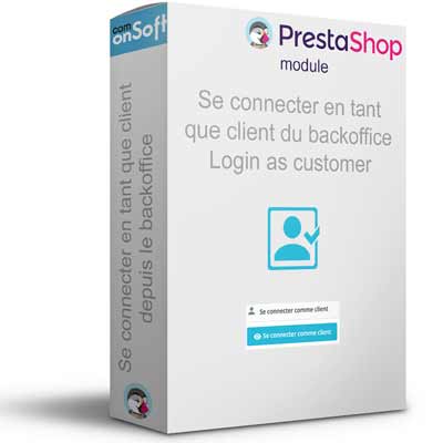 Module gratuit Prestashop pour se connecter en tant que client