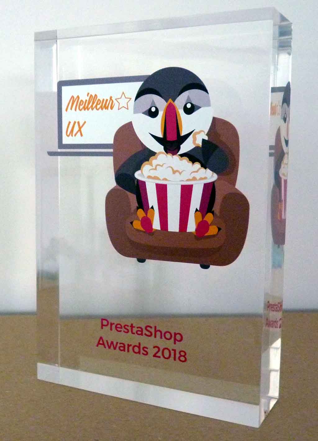 Prestashop Awards 2018 - Meilleur UX